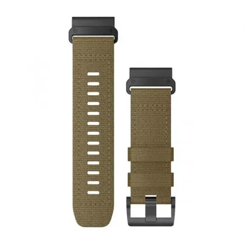 Garmin QuickFit® 26 каишка - Tactical Coyote Tan Nylon 010-13010-11
