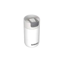 Термочаша ​от неръждаема стомана Kambukka Olympus с термокапак Snapclean®, 300 мл, Marshmallow White