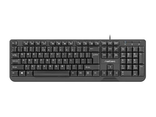 Клавиатура, Natec Keyboard Trout US Layout Slim, Black Клавиатура, Natec Keyboard Trout US Layout Slim, Black