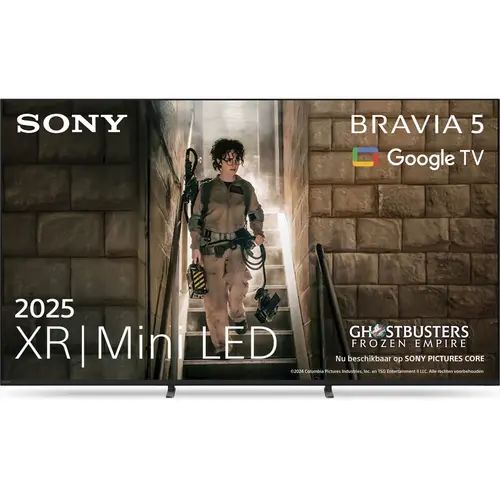 Телевизор, Sony K-65XR55 65" 4K HDR TV BRAVIA 5 , Mini LED, XR Processor, Triluminos PRO, Live Colour, XR Backlight Master Drive,XR Motion Clarity,Acoustic Multi Audio,X-Balanced Speaker,Dolby Atmos,4xHDMI,2xUSB, Android TV, Google TV