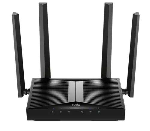 Безжичен рутер Cudy WR3600, Gigabit Wi-Fi 7, 2882 Mbps + 688 Mbps, 5× Gigabit Ethernet Ports, VPN Server and Client, 10/100/1000