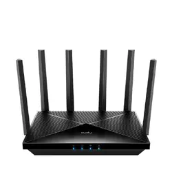 Безжичен рутер Cudy WR6500H, BE6500 двубандов Wi-Fi 7, 1x2.5Gbps WAN порт,4x10/100/1000, 6x5dBi антени