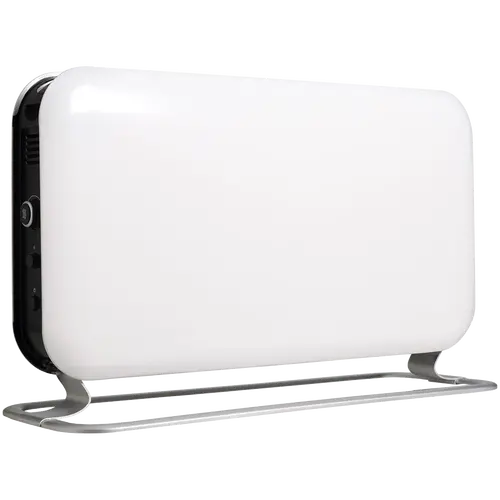 2000W portable convection heatet, LED display, steel fronts, fan,alu feet