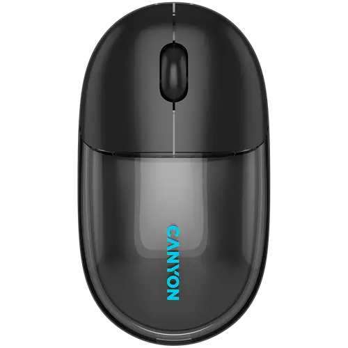 CANYON mouse OnClick 24 BT/ Wireless Transparent/Black