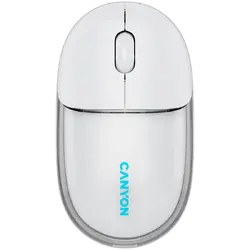 CANYON mouse OnClick 24 BT/ Wireless Transparent/White