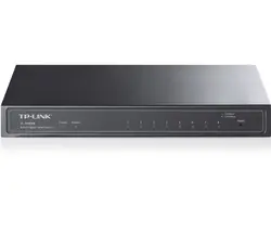 Комутатор TP-LINK SG2008, 8x 10/100/1000 RJ45, VLAN