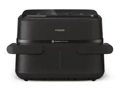 PHILIPS Airfryer Series 1000 7.1 литра Технология RapidAir LED дисплей двойна кошница