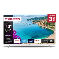 Телевизор, THOMSON 43UA5S13W TV 43 WHITE