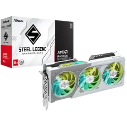 Видео карта ASRock RADEON RX 9060 XT Steel Legend 16GB OC GDDR6