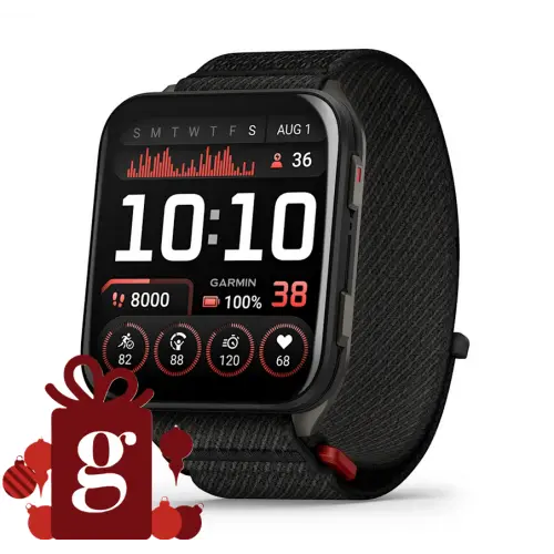 Garmin Venu® X1 - Venu® X1 -  Black с Slate титаниев заден капак и Black ComfortFit найлонова каишка 010-02980-02
