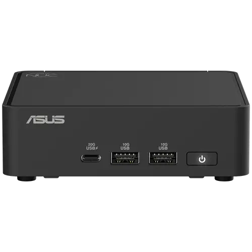 Настолен компютър, Asus NUC 15 Pro Intel Core 3 100U, Intel Arc GPU, 4 x USB Type-A, 3 x USB Type-C (1 x USB3.2 + 2 x TB4), Intel Wi-Fi 7 BE202 + 2.5GBe LAN, 2 x HDMI, no RAM, no Storage, no OS, Slim Kit Настолен компютър, Asus NUC 15 Pro Intel Core 3 100U, Intel Arc GPU, 4 x USB Type-A, 3 x USB Type-C (1 x USB3.2 + 2 x TB4), Intel Wi-Fi 7 BE202 + 2.5GBe LAN, 2 x HDMI, no RAM, no Storage, no OS, Slim Kit