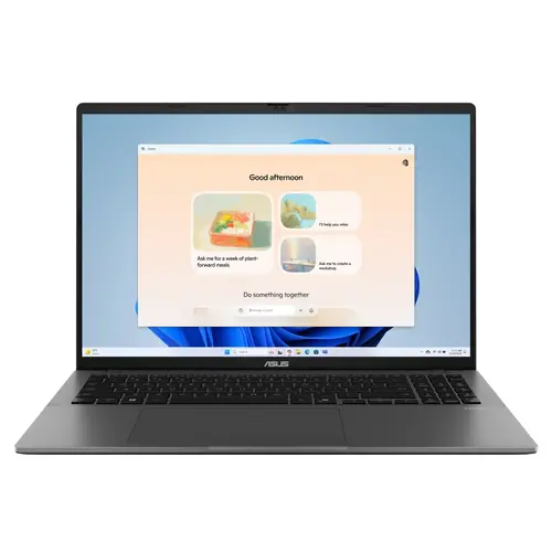 Лаптоп, Asus Vivobook S S3607CA-RP036,INTEL ARL H Core Ultra 7 255H 2.0 GHz (24MB Cache, up to 5.1 GHz, 16 cores, 16 Threads); Intel AI Boost NPU, 16." OLED WUXGA(WU) (1920X1200)16:10,LPDDR5 16GB ( on BD),1TB SSD G4,Backlit Num-key, No OS, Matte Gray+Backpack Лаптоп, Asus Vivobook S S3607CA-RP036,INTEL ARL H Core Ultra 7 255H 2.0 GHz (24MB Cache, up to 5.1 GHz, 16 cores, 16 Threads); Intel AI Boost NPU, 16." OLED WUXGA(WU) (1920X1200)16:10,LPDDR5 16GB ( on BD),1TB SSD G4,Backlit Num-key, No OS, Matte Gray+Backpack