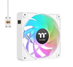 Вентилатор, Thermaltake CT120 EX Reverse ARGB Sync PC Cooling Fan 3 Pack Magnetic Connect White