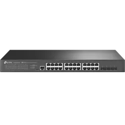 Комутатор TP-LINK SG3428X-M2,24x2,5Gbit порта L2+,4x10GE SFP+ слота,1 Micro-USB