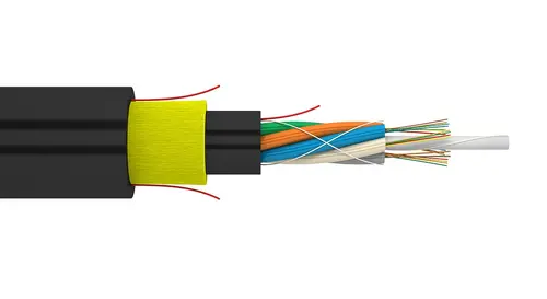 Оптичен кабел SM-MLT-NMA-DJ-ADSS-(AY90)-24FO(2x12), 24 влакна