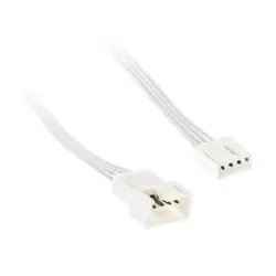 Удължителен кабел Kolink 4-Pin PWM - 30 cm, Бял