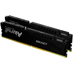 Памет Kingston FURY Beast Black 64GB(2x32GB) DDR5 5200MHz CL40
