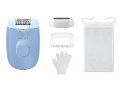 PHILIPS Епилатор Series 4000 За тялото и бикини линията +4 приставки цвят лилав