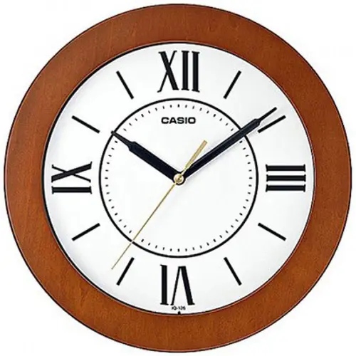 Стенен часовник Casio - IQ-126-5BDF