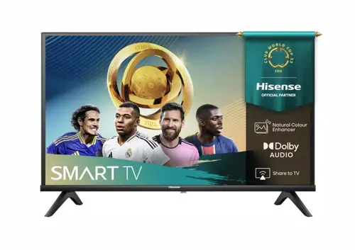 Телевизор, Hisense 40" A4Q, Full HD 1920x1080, DLED, HDR, HLG, DTS HD, Smart TV, WiFi, WiFi Direct, 2xHDMI, 2xUSB, LAN, CI+, DVB-T2/C/S2, Black Телевизор, Hisense 40" A4Q, Full HD 1920x1080, DLED, HDR, HLG, DTS HD, Smart TV, WiFi, WiFi Direct, 2xHDMI, 2xUSB, LAN, CI+, DVB-T2/C/S2, Black