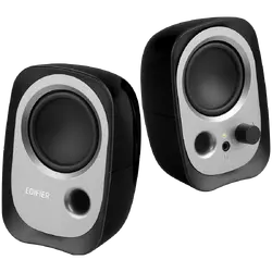 Edifier R12U 2.0 Audio System, USB, AUX, 2.25-inch Drivers, 4W (RMS), Volume Control, Black
