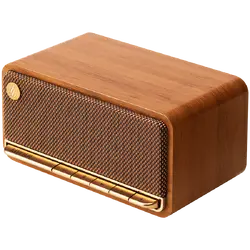 Edifier MP230 Bluetooth Speaker, BT V5.0, USB-C, AUX, TF Card, 2x 48mm Drivers, USB-C, 20W (RMS), Brown