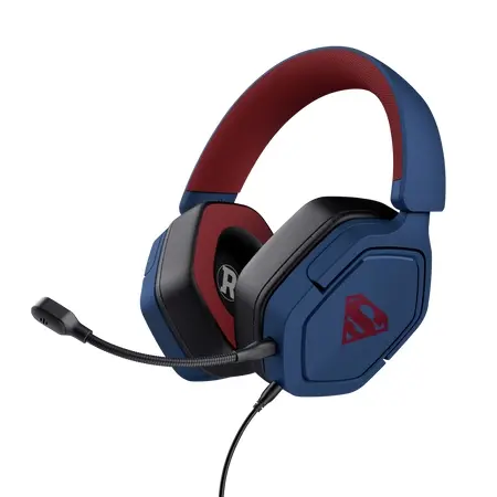 Слушалки, TRUST GXT492SM Carus Headset Superman