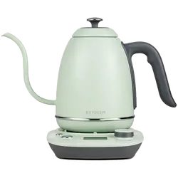 BUYDEEM Electric Gooseneck Coffee Kettle, model K821, color Cozy Greenish EU