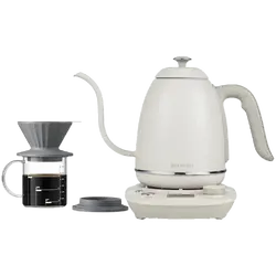 BUYDEEM Electric Gooseneck Coffee Kettle, model K821, color Oat White EU
