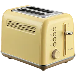 BUYDEEM 2 Slice Toaster, model DT620E, color Mellow Yellow, EU