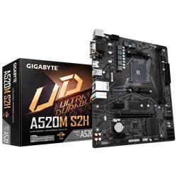 Дънна платка, GIGABYTE GB A520M S2H / AM4