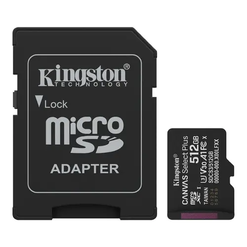 Памет, KINGSTON 512G SDMIC KINGST SDCS3