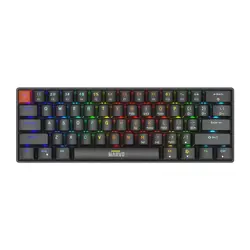 Marvo механична геймърска клавиатура Gaming Mechanical keyboard Saber 61 KG933G - 61 keys, Red Switches [Linear]