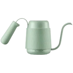BUYDEEM Gooseneck Pour Over Coffee Kettle, model CD2006, color Cozy Greenish