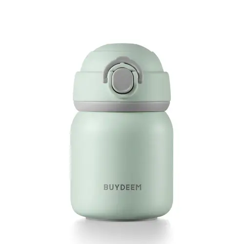 BUYDEEM Stainless Steel Thermos Bottle 200 ml, model TAN200, color Cozy Greenish