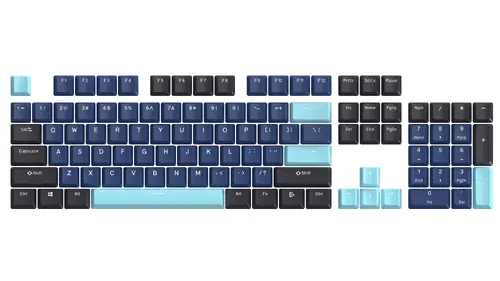 Marvo капачки за клавиатура Custom Keycap Set PBT, 104 keys, Dark Blue, Black, Cyan - MARVO-KP-01-BL Marvo капачки за клавиатура Custom Keycap Set PBT, 104 keys, Dark Blue, Black, Cyan - MARVO-KP-01-BL