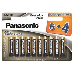 БАТЕРИЯ LR6/10BW 6+4F EPS EVERYDAY POWER PANASONIC