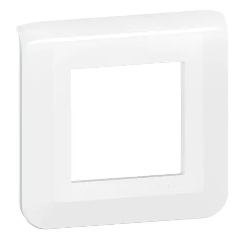 ДВУМОДУЛНА РАМКА LGR 77802L MOSAIC LEGRAND - БЯЛ