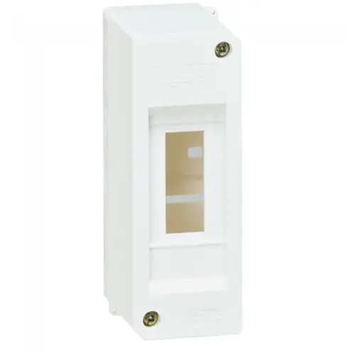 ТАБЛО ЗА ОТКРИТ МОНТАЖ С ДО ДВА ПРЕКЪСВАЧА+DIN LEGRAND