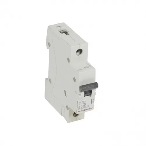 ЕДНОПОЛЮСЕН АВТОМАТИЧЕН ПРЕКЪСВАЧ RX³-MCB 1P C 6A 6KA LEGRAND