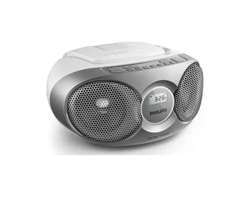 FM CD ПЛЕЪР AZ215S PHILIPS - СРЕБРИСТ