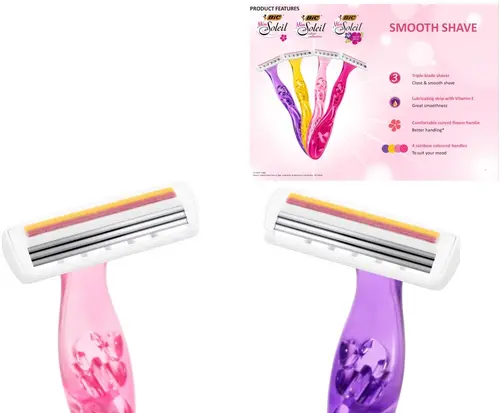 САМОБРЪСНАЧКА SOLEIL COLOR БЛ 3+1 BIC