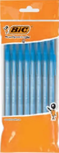 КОМПЛЕКТ РАУНДСТИК 8БР. / син / BIC