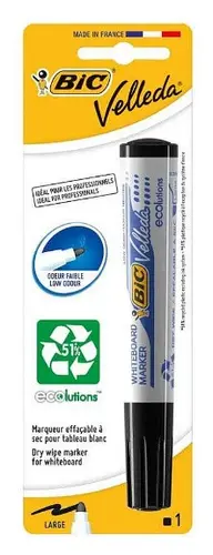 МАРКЕР ЗА БЯЛА ДЪСКА БЛ1 VELEDA BIC - СИН