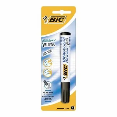 МАРКЕР ЗА БЯЛА ДЪСКА БЛ1 VELEDA BIC - ЧЕРЕН