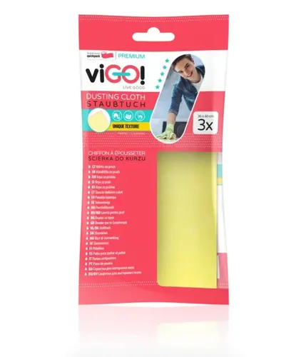 ПРАХОАБСОРБИРАЩА КЪРПА С ВОСЪК 3 БР. PREMIUM VIGO