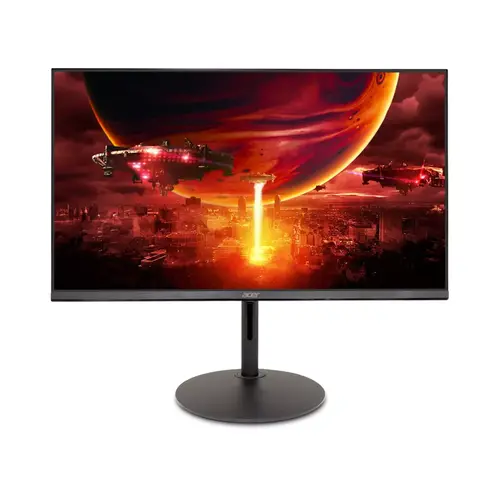 Монитор, Acer Nitro XF240YX1biiph, 23.8'' FHD (1920x1080) IPS, ZeroFrame, 200Hz, 1ms (VRB), HDR10, FreeSync Premium, 250nits, 2xHDMI, DP, VisionCare, Energy Class E, Black, 2Y