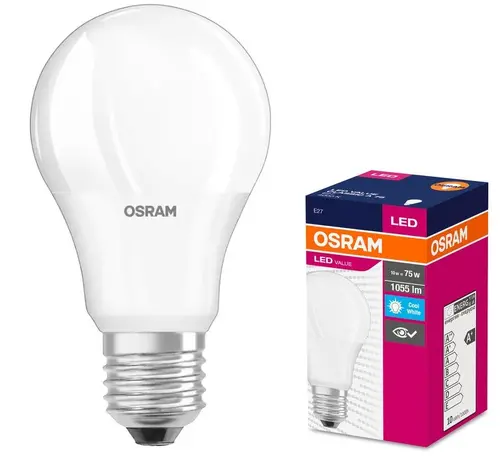 LED ЛАМПА VALUE CLA75 1055lm/840 E27 LEDVANCE